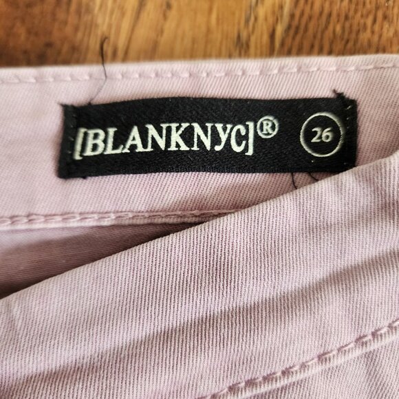Blank NYC / Moto Utility Jeans / Lilac / Size 26 - Picture 2 of 8